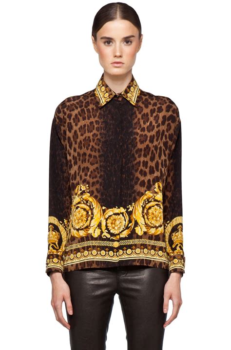 versace bluse|More.